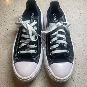 Low top platform converse